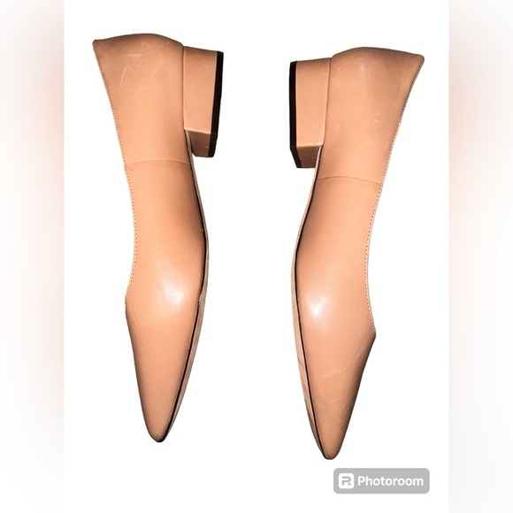 Cole Haan Nude Pointed Toe Flats Size 10 B - Picture 3 of 5